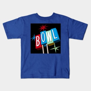Bowl Sign Background 1 Kids T-Shirt